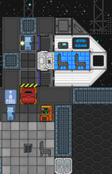 The escape shuttle in Dormitory